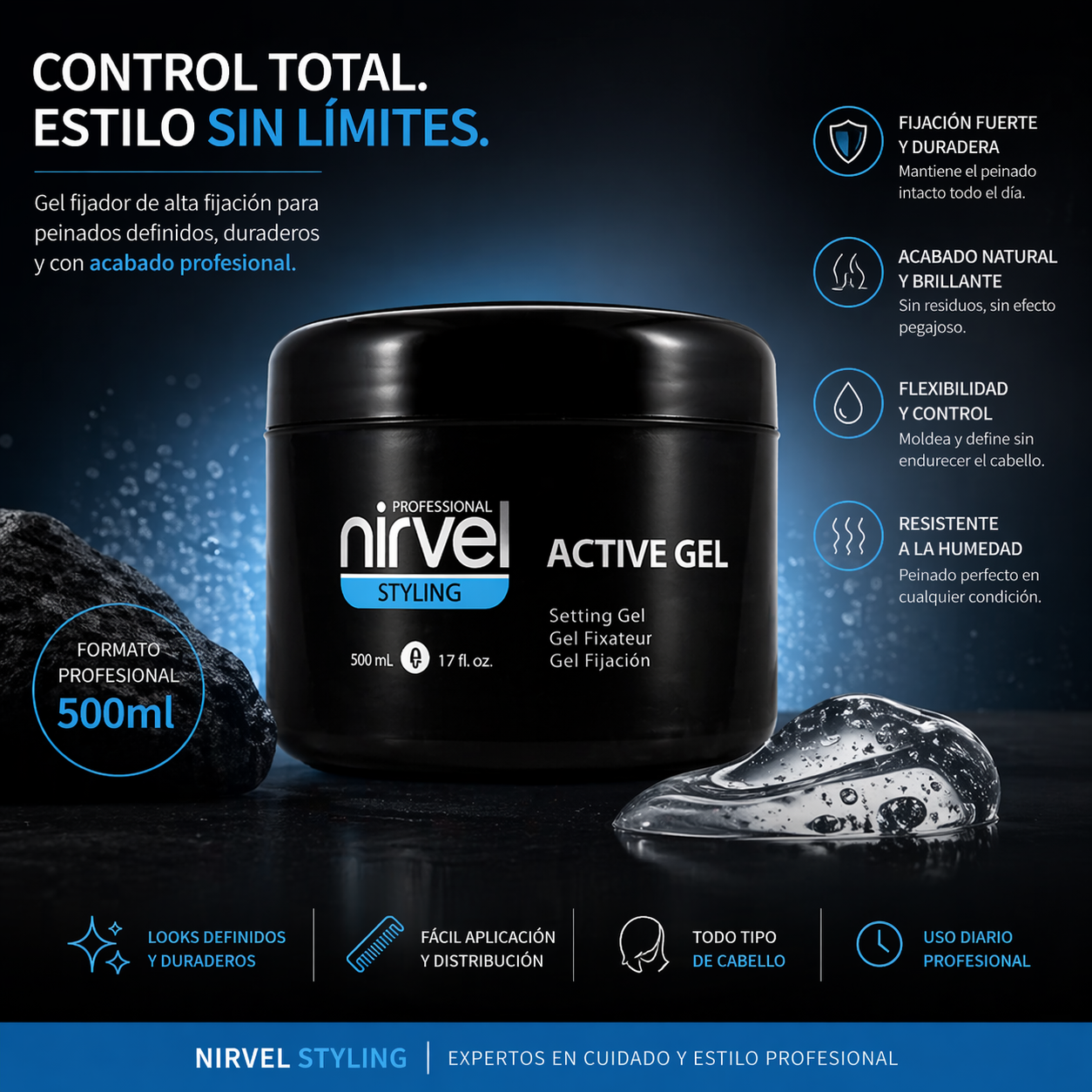 gel fijador activo Nirvel gel fijador activo Nirvel