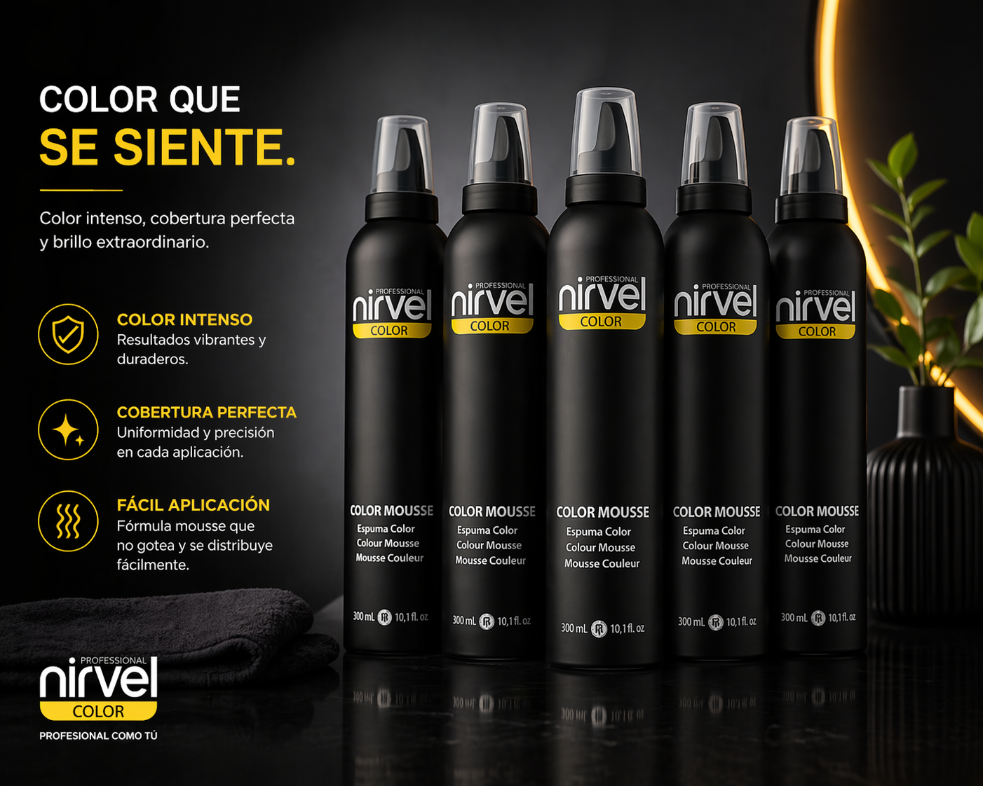 Nirvel espuma color Nirvel espuma color
