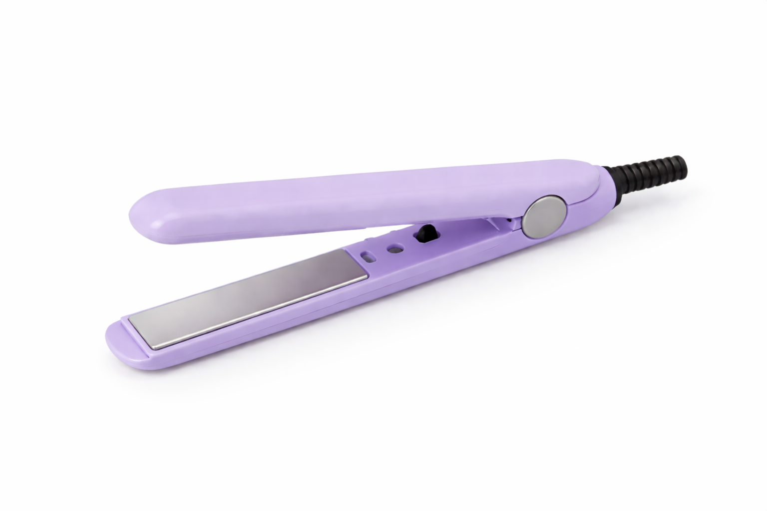 Plancha de pelo mini púrpura mini planchas