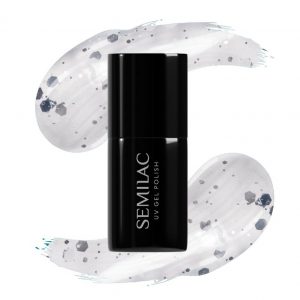 924 Semilac Silver & White Drops