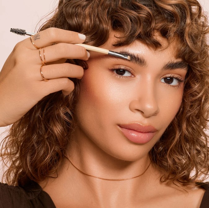 Dúo de pinceles para cejas Dúo de pinceles para cejas